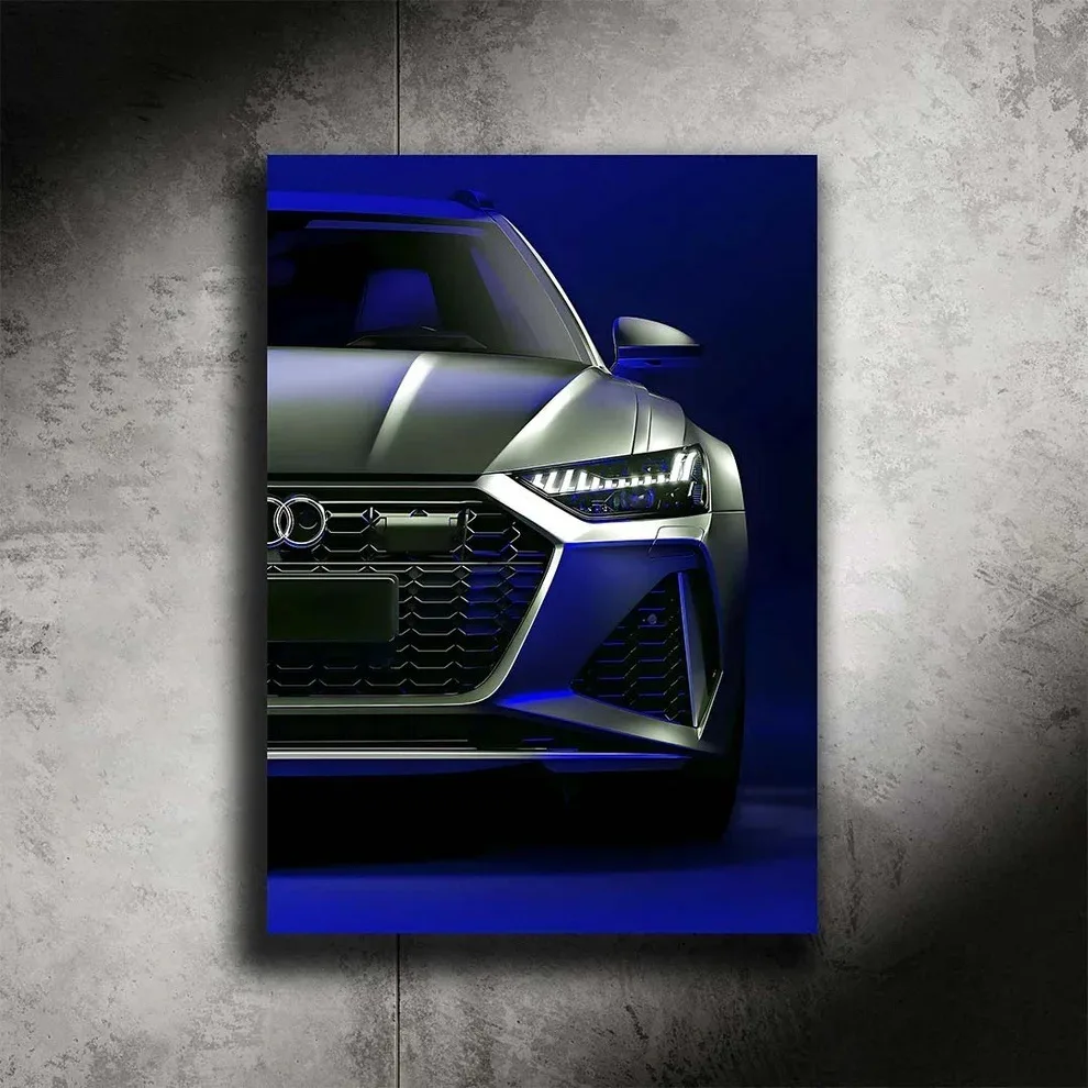 Audi RS6 Edition - LED Light Painting Wall Art