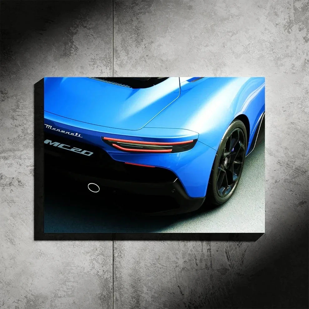 Maserati MC20 Edition - LED Light Painting Wall Art