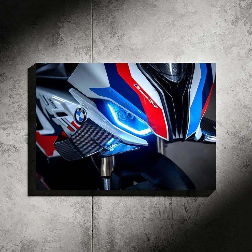 Bmw M1000rr LED wall art by ZYBAR