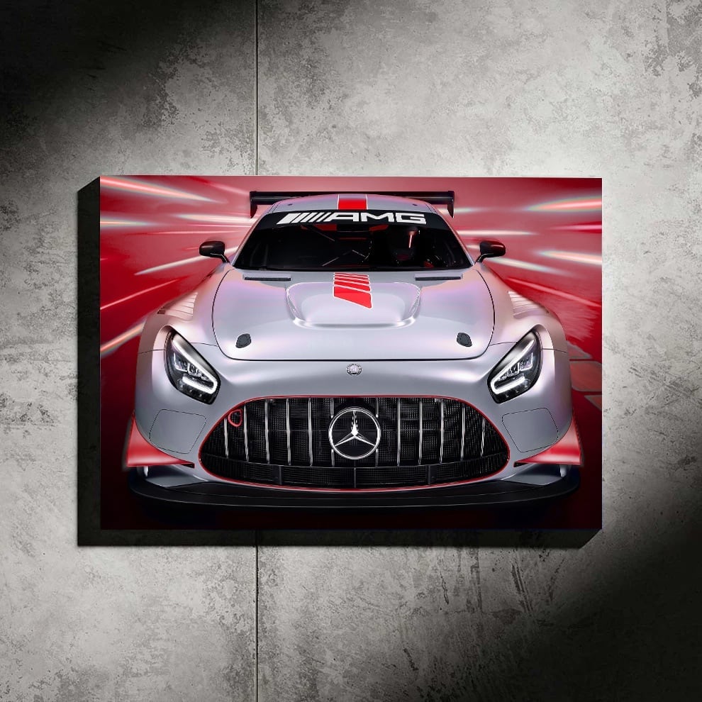 Mercedes Benz Amg 1 LED wall art by ZYBAR